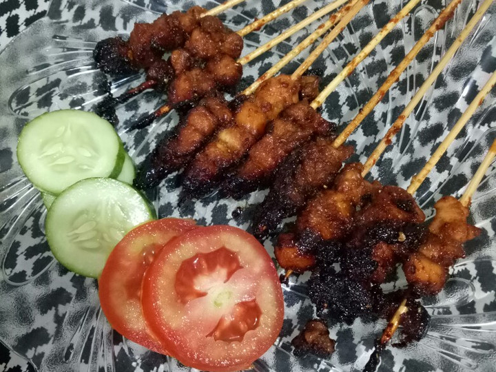 Resep Sate Ayam Bumbu Kecap Simple Anti Gagal