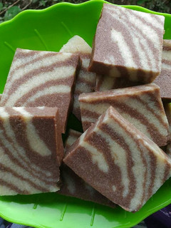 Foto resep Puding Zebra Roti Tawar