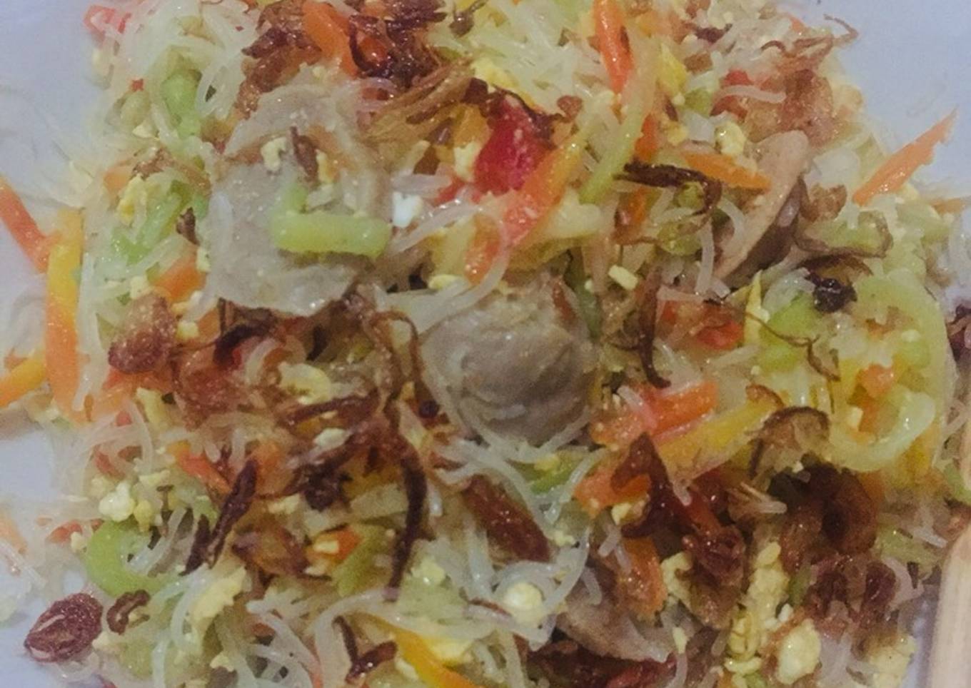 Bihun goreng simple