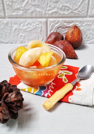 Foto resep Pedas Asam Salak + Nanas