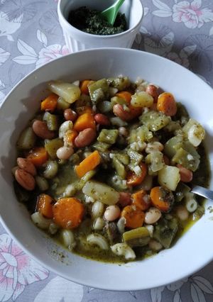 Une photo de La soupe au pistou