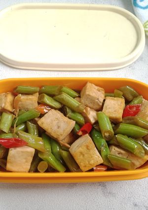 Foto resep Tumis Buncis Tahu Saus Tiram