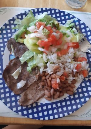 Una foto de Milanesa a la plancha