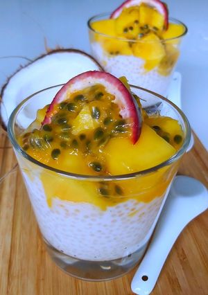 Une photo de Perles de tapioca tropical