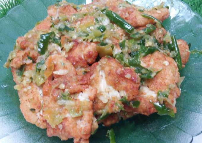 Ayam Gepuk Sambel Korek