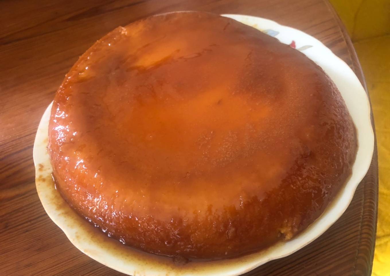 Flan de calabaza