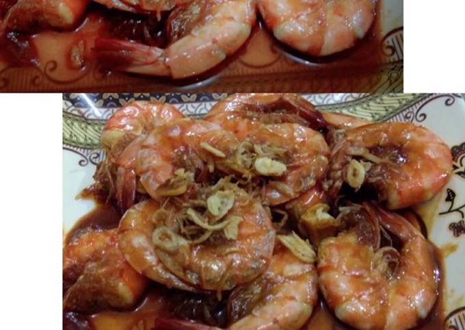 Udang Bakar Madu Empuk