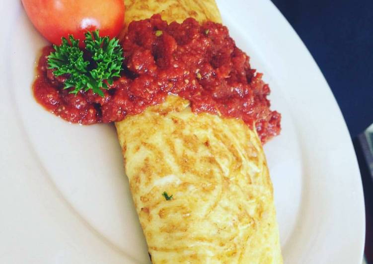 Recipe of Perfect Omurice (Omelette rice)