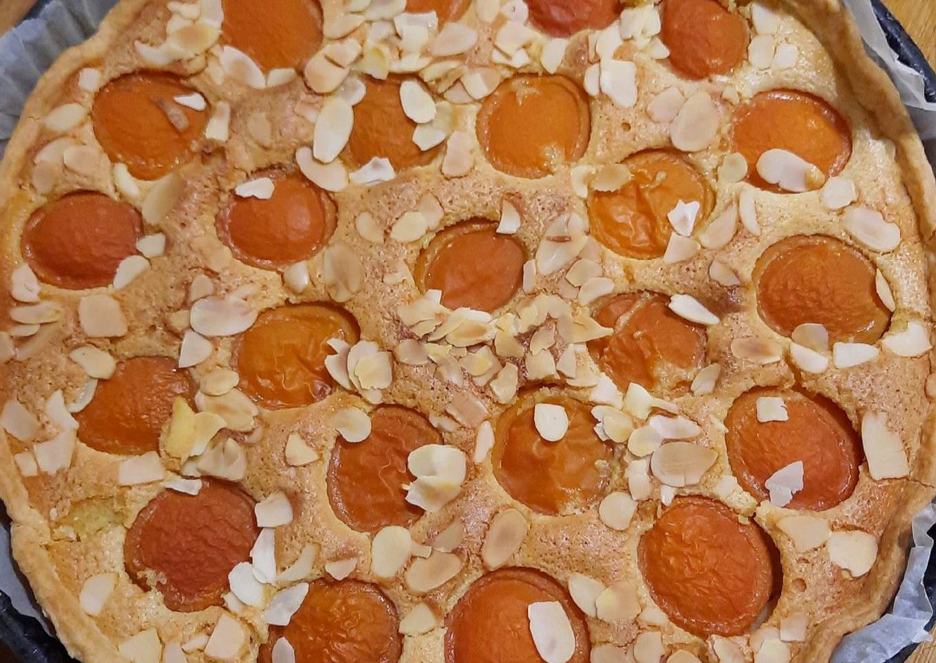 Tartes abricots amandes