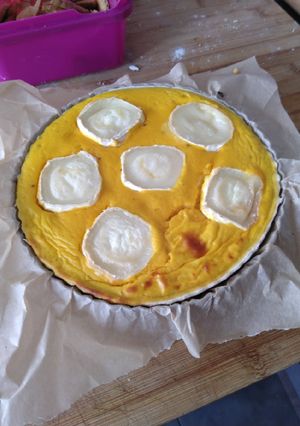 Une photo de Quiche butternut chèvre