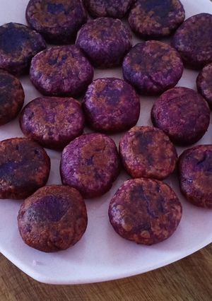 Foto resep Kue na'am ubi ungu