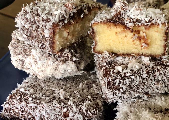 Lamingtons Receta de Alicia Yunis- Cookpad