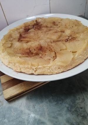 Una foto de Postre de Manzanas