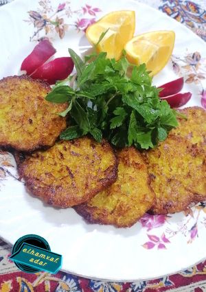 عکسی از دستور کوکو کدو وهویج🥕