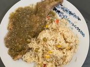 Una foto de arroz con margarina