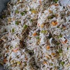 A picture of Chicken Fried Rice.