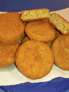 Karfiol-brokkoli fasírt air fryerben recept fotója