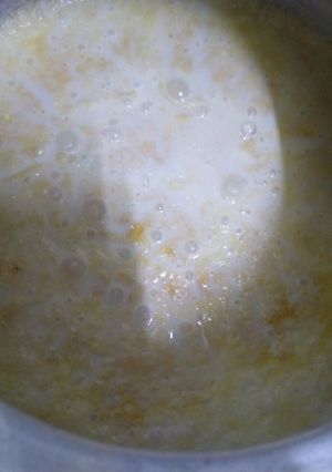 A picture of Malai milk.