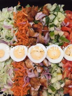 A picture of Chicken salad.