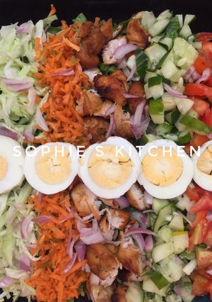 A picture of Chicken salad.