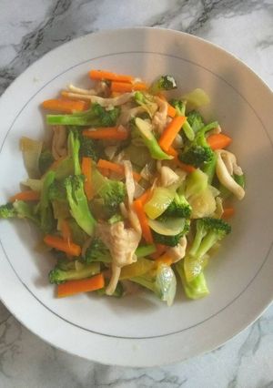 Foto resep Brokoli jamur