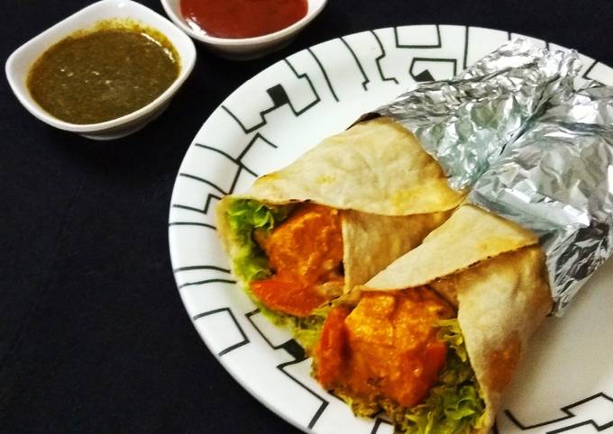 Paneer Tikka Wrap