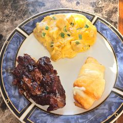 A picture of Cheese Sauce Potatoes.