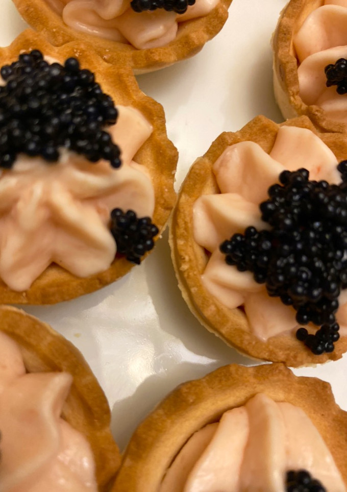 Una foto de Tartaleta mousse de salmón
