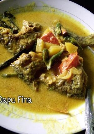 Foto resep Ikan mujair dimasak santen