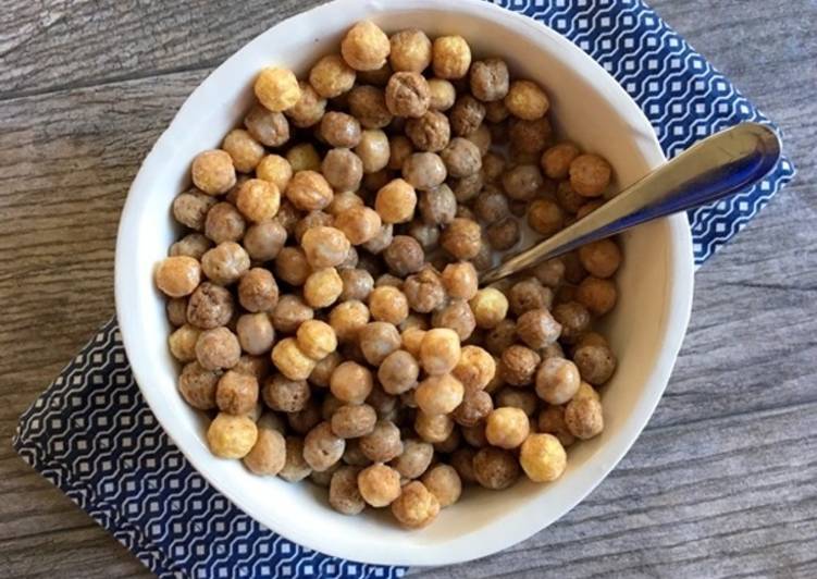 How to Prepare Super Quick Homemade Healthy Honey &amp; Cinnamon Corn Puff Cereal