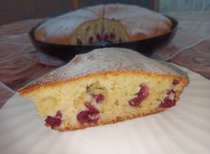 Фото Пирог с вишней 🍒.