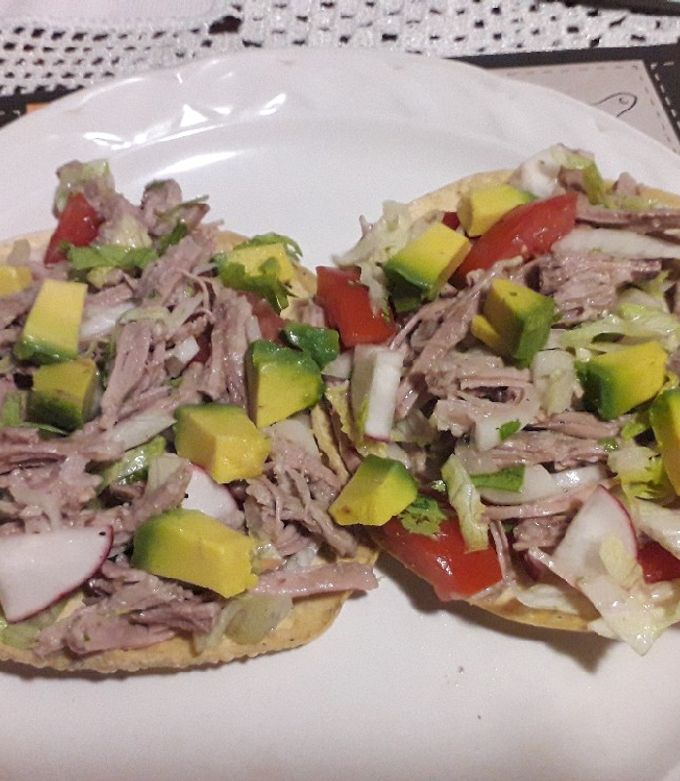 Una foto de Salpicón de res (riquísimo)