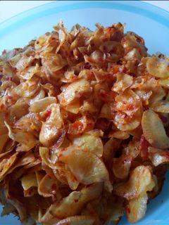 Foto resep Keripik singkong balado
