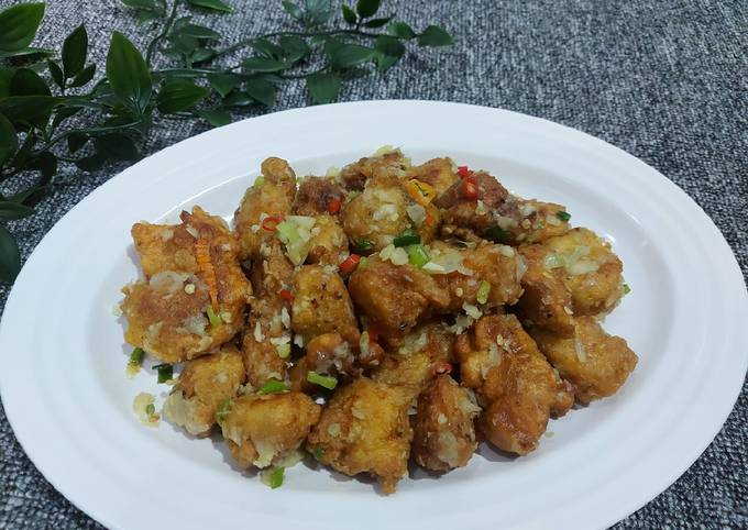 Ini dia! Resep  membuat Ayam cabe garam🌶 dijamin istimewa