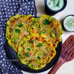 A picture of Savoury Veggie Pancakes.