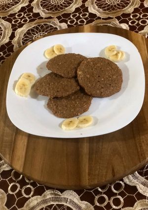 Una foto de Galletas de avena con chocolate