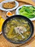 Canh Cải Chua Hầm Xương Heo