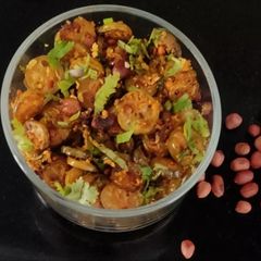 A picture of Pointed gourd groundnut subji.