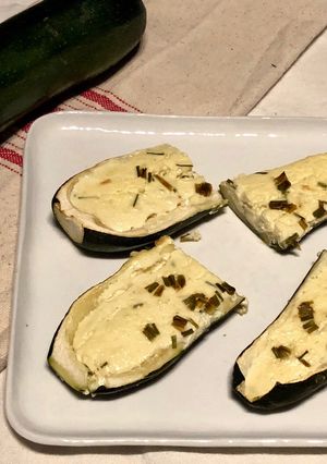 Une photo de Courgettes farcies à la ricotta