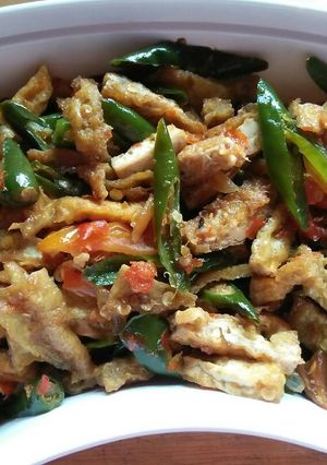 Foto resep Telur Cabe Hijau ala Bundanya Iffah