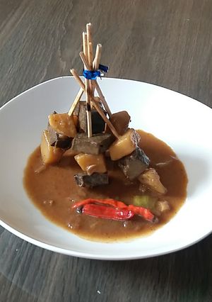 Foto resep Hati sapi sauce kecap
