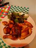 Galletto in forno con patate