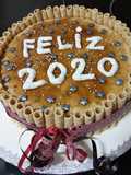 Tarta fresca de crema catalana