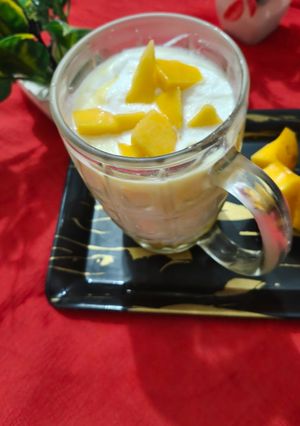 पके आम की लस्सी रेसिपी मुख्य फोटो