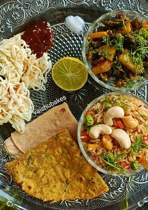 A picture of Masala Aloo Bhindi.