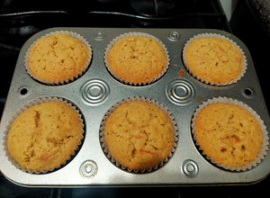 Una foto de Cupcakes de zanahoria