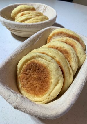 Hình của món English Muffins.