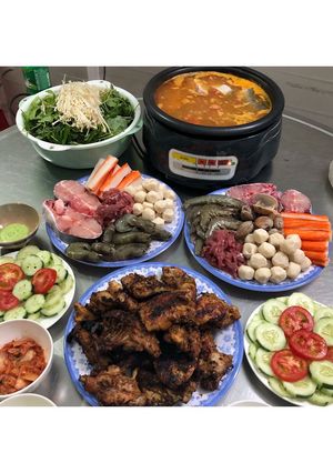 Hình của món Lẩu Thái.