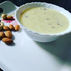 A picture of Kesariya kheer.