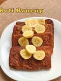 Roti Rangup Manis Topping Pisang